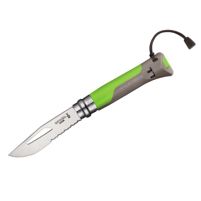 Coltello Opinel N°08 Inox outdoor terre/vert