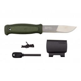 Coltello Mora Morakniv KANSBOL GREEN WITH SURVIVAL KIT (13912)