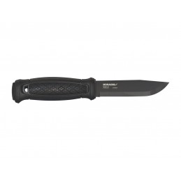 Coltello Mora Morakniv GARBERG BLACK BLACKBLADE FODERO CUOIO